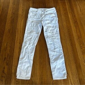 American Eagle Outfitters White Skinny jeans